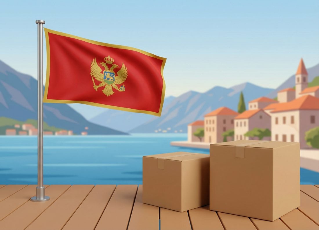 Csomagküldés Montenegróba egyszerűen: árak, szolgáltatók, lépések (Podgorica)