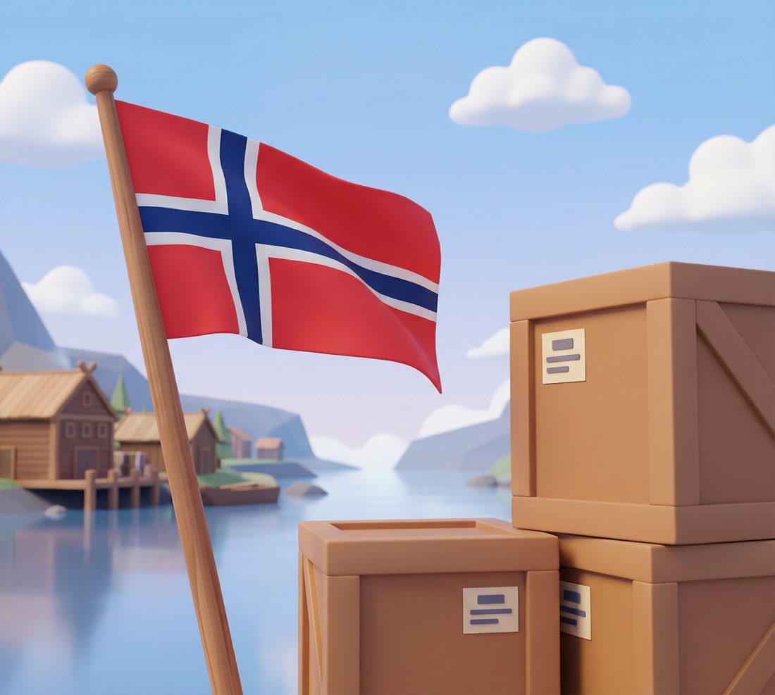 Csomagküldés Norvégiába: útmutató kezdőknek (Oslo)