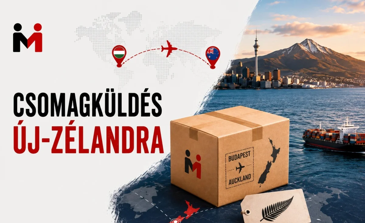 Csomagküldés Új-Zélandra – teljes útmutató: kalkulátor, címzés, csomagolás