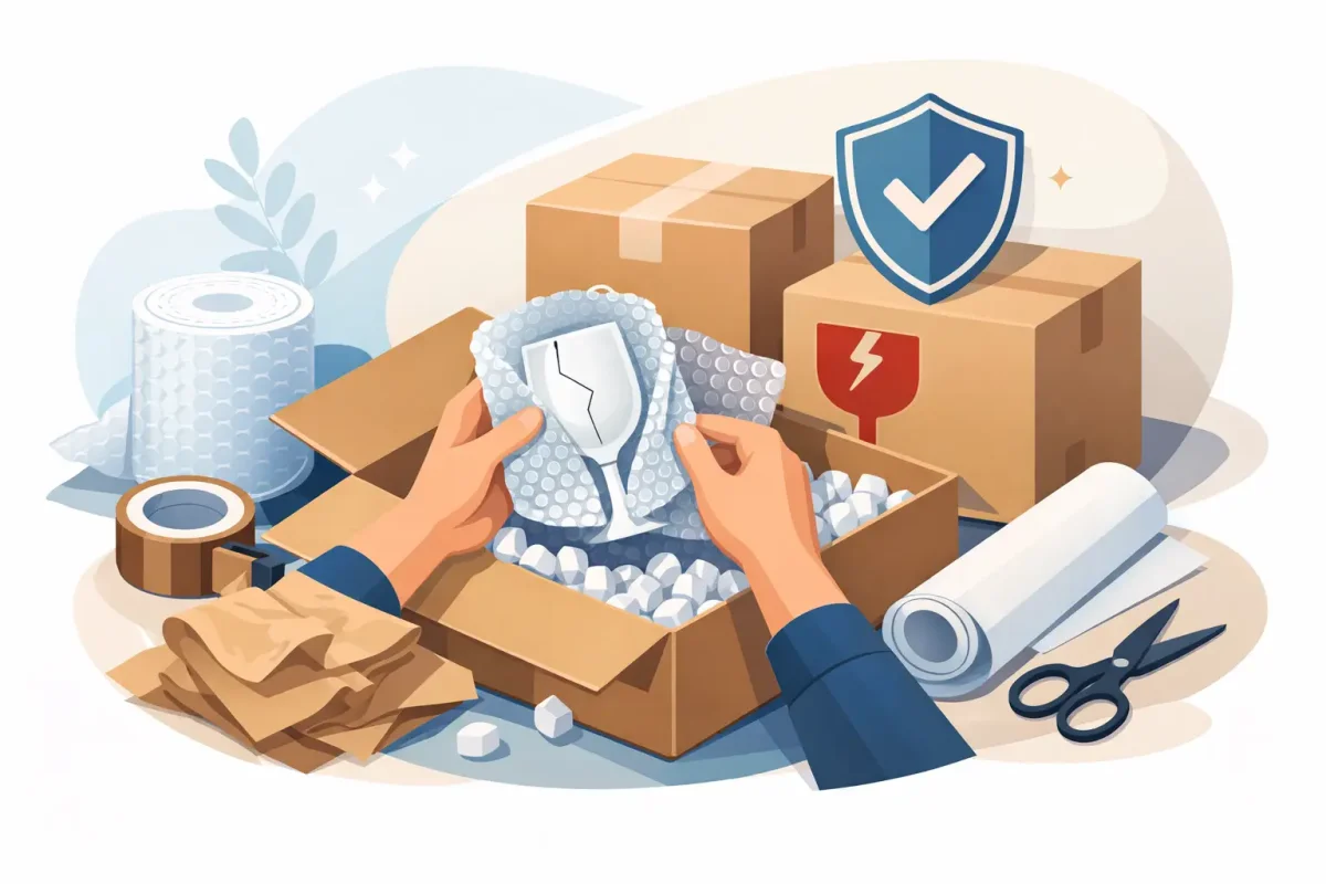 Így csomagolj törékeny terméket jól