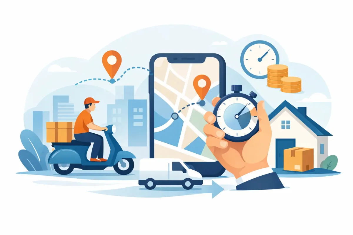 Házhoz szállítás árban és időben okosan