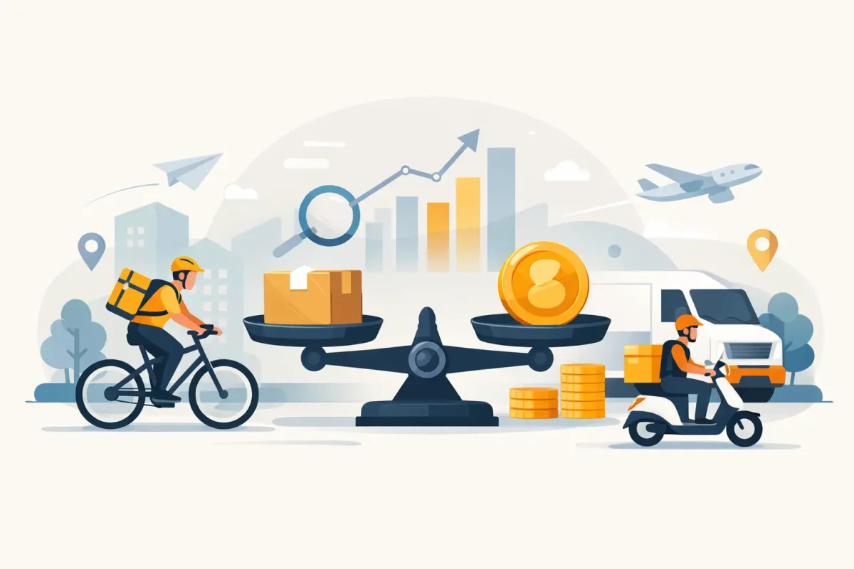 Csomagszállítási árak összehasonlítása otthonról