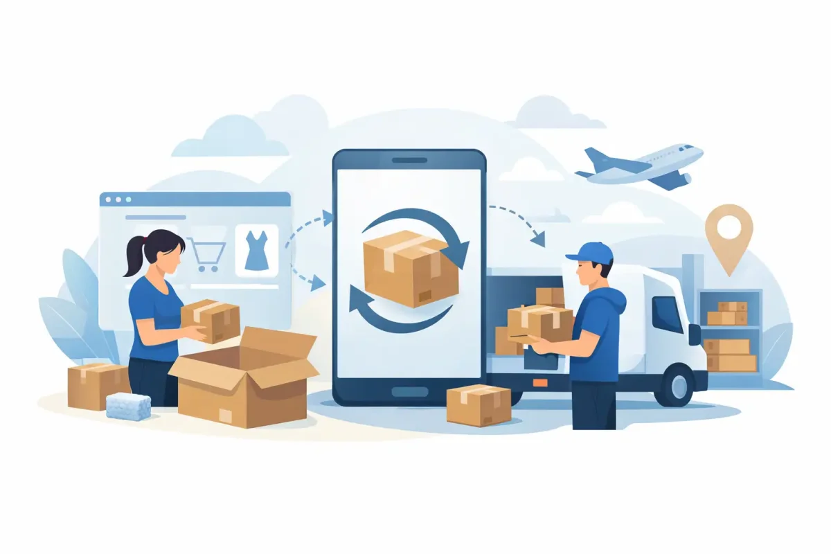 Csomagok visszaküldése webáruházba egyszerűen