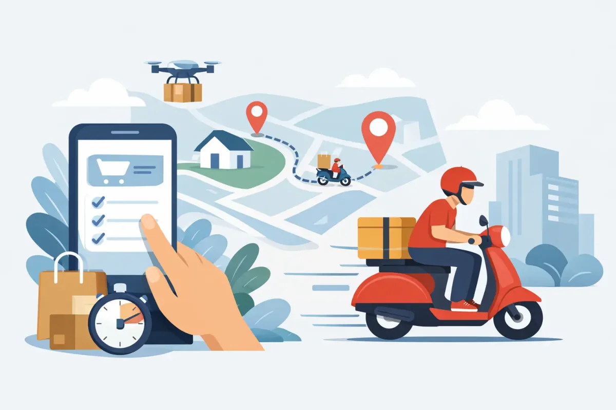 Futár rendelés online gyorsan és okosan