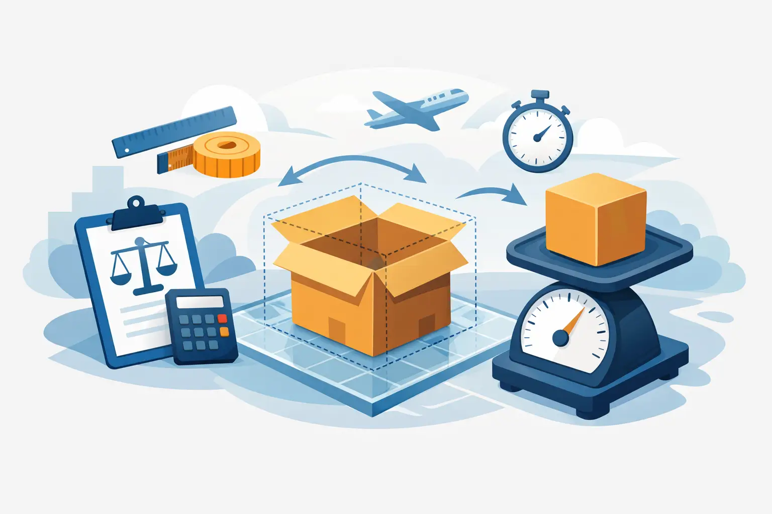 Hogyan számolják a térfogatsúlyt futárszolgálatok?