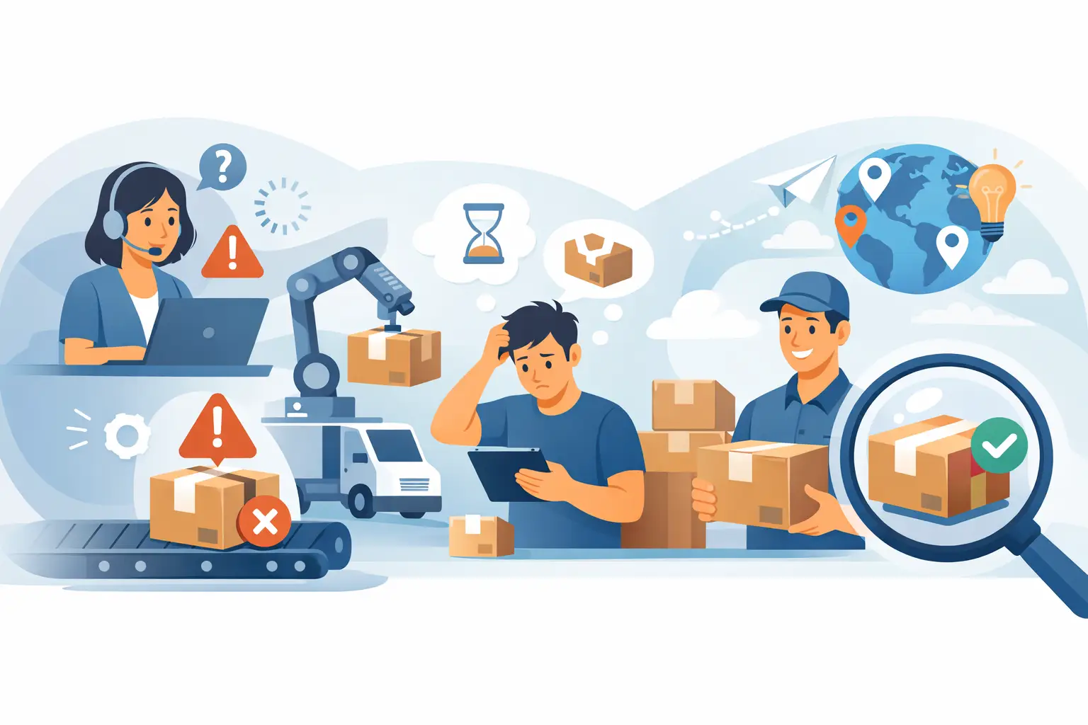 Webshop csomagfeladás hibák és megoldások