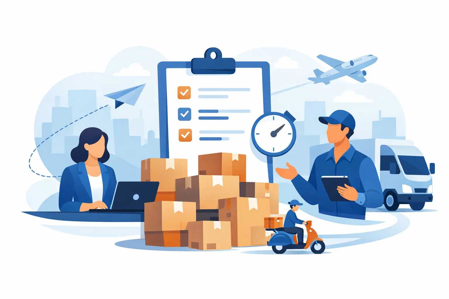 Tömeges csomagfeladás gyors ajánlatkéréssel