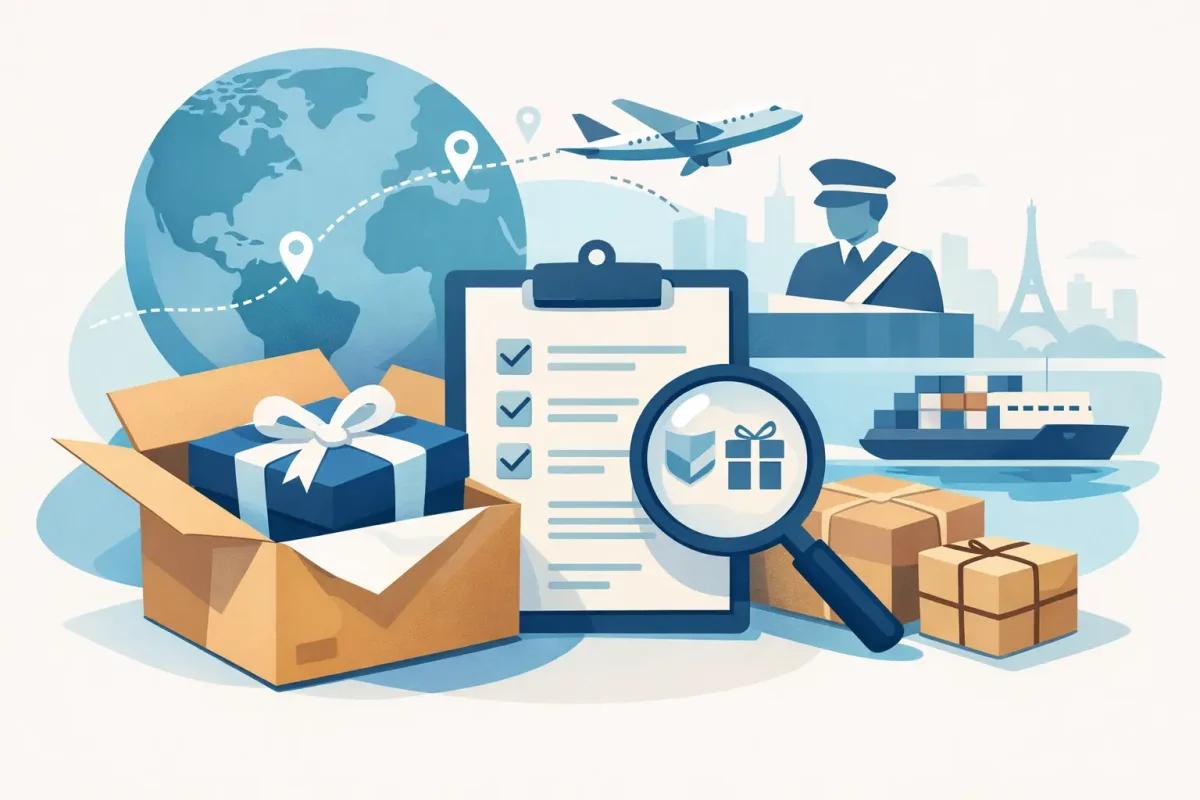 Csomagfeladás EU-n kívülre: ajándék, értéknyilatkozat