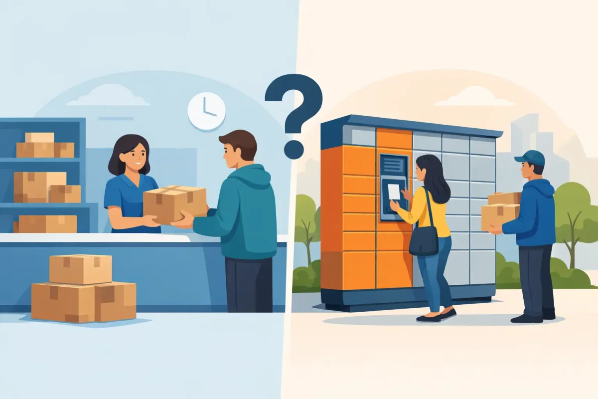 Csomagpont vagy csomagautomata: melyik jobb?