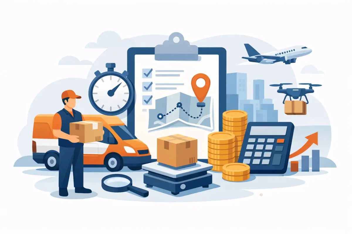 Futárszolgálat árkalkuláció: hogyan működik?