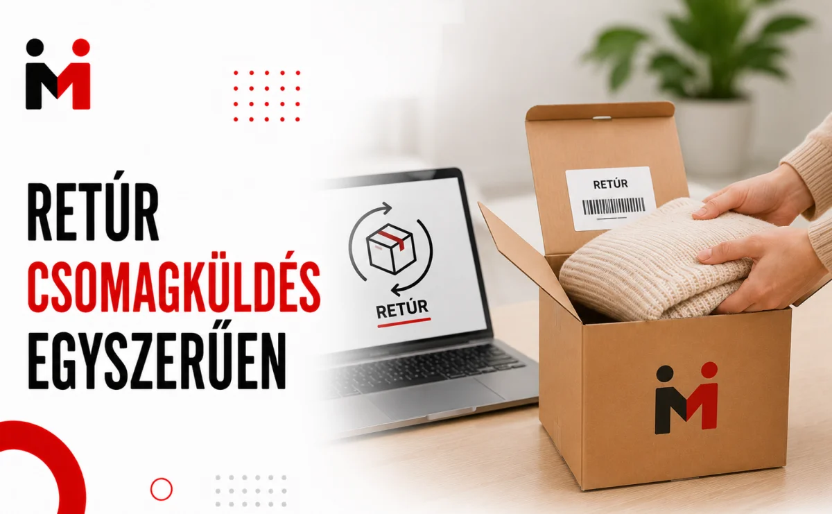 Visszáru csomagküldés webshopba egyszerűen