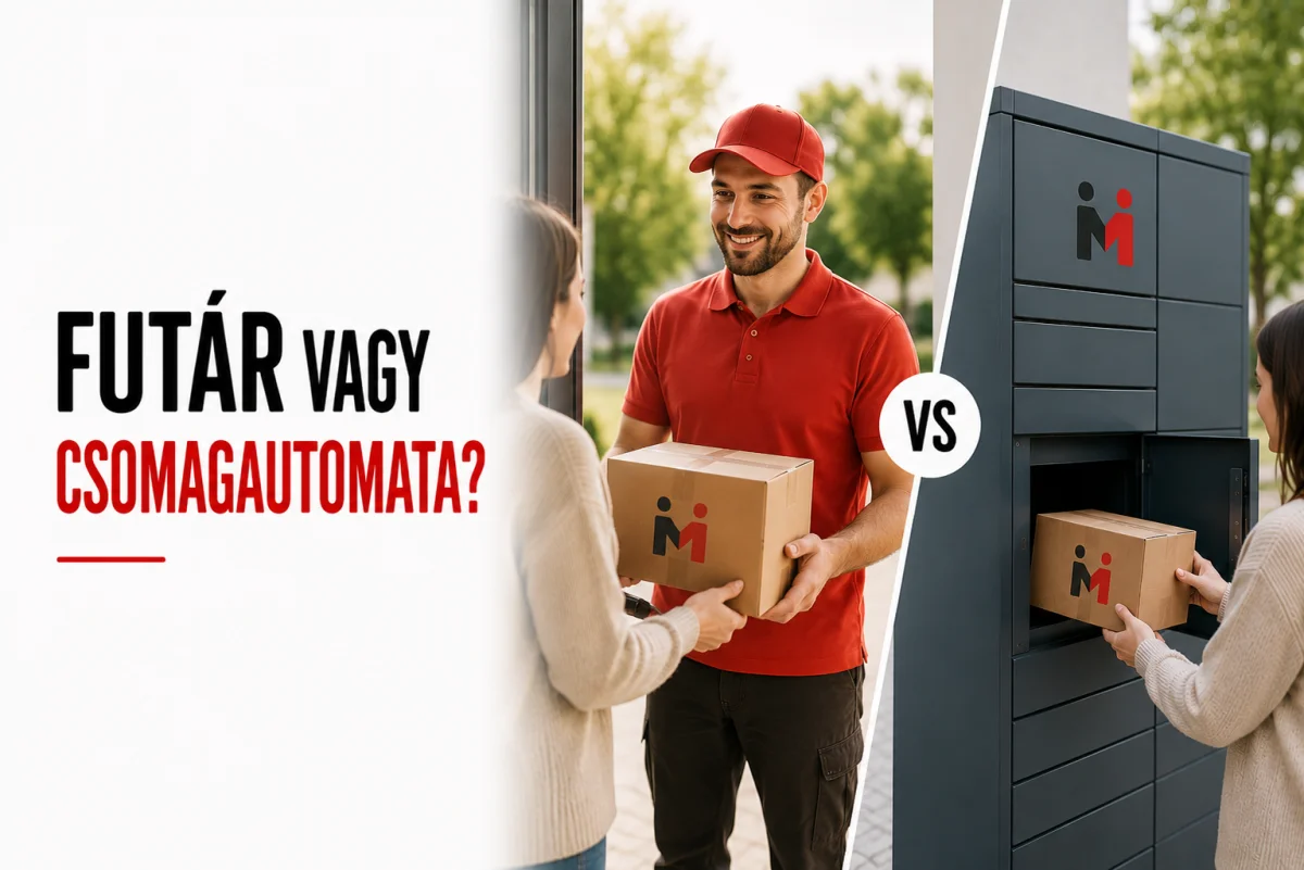 Futár vagy csomagautomata választás?
