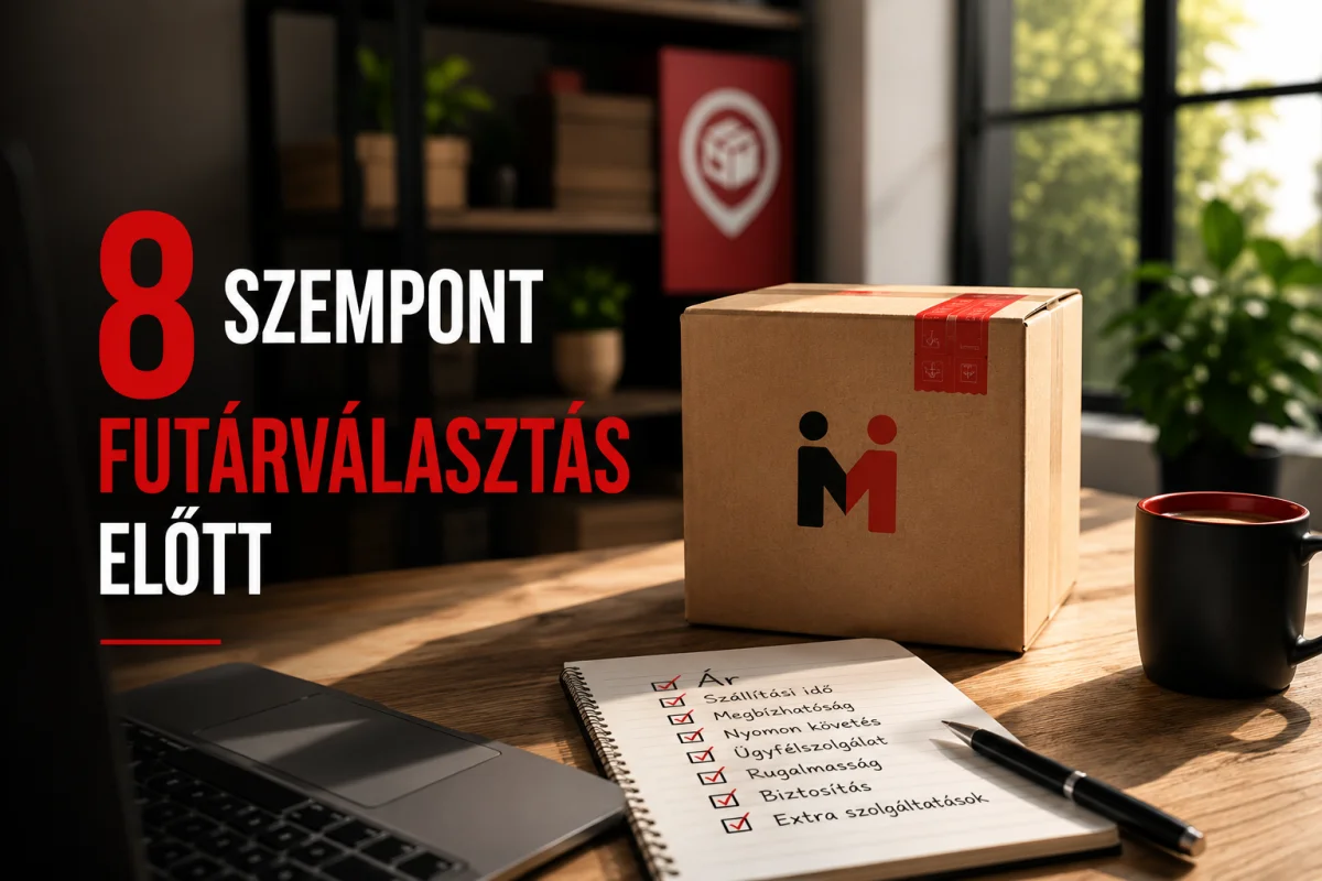 8 szempont futárválasztás előtt