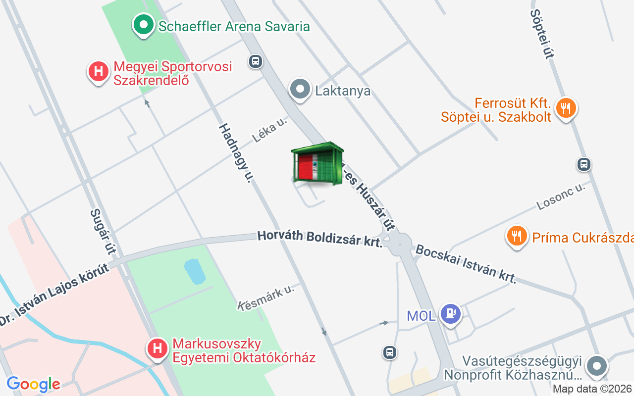 Mpl Automata 354 sz. automata - Szombathely 11-es Huszár út Spar – Szombathely, 11 ...